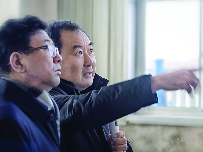 2019年1月8日在新公司，董事長(zhǎng)崔洪亮向市委書記